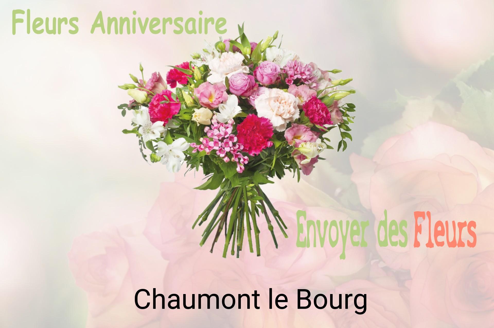 Bouquet de fleurs d’anniversaire livré à Chaumont-le-Bourg